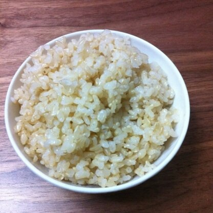発芽玄米できちゃうんですね。美味しくいただきました